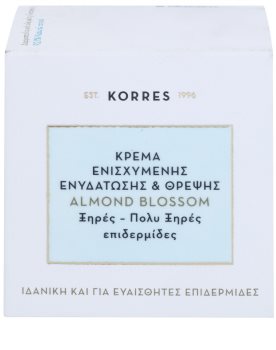 Korres Almond Blossom odżywczy krem nawilżający do skóry suchej i bardzo suchej