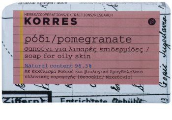Korres Pomegranate trdo milo za mastno kožo