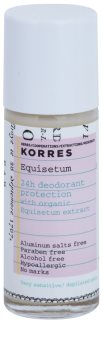 Korres Equisetum dezodorant roll-on bez obsahu hliníkových solí 24h