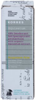 Korres Equisetum deodorant roll-on fara parfum 48 de ore