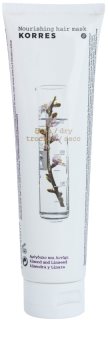 Korres Almond & Linseed mascarilla nutritiva para cabello seco y dañado