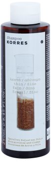 Korres Hair Rice Proteins and Linden sampon pentru par fin
