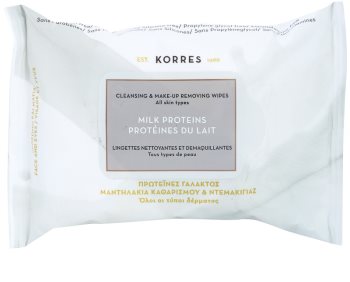Korres Milk Proteins chusteczki oczyszczające