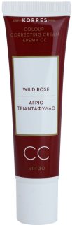 Korres Wild Rose освітлюючий СС крем SPF 30