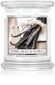 Kringle Candle Tonka Bean & Vanilla dišeča sveča 411 g