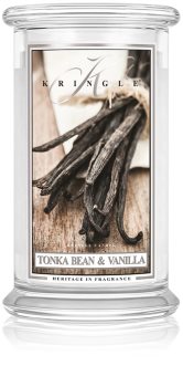 Kringle Candle Tonka Bean & Vanilla dišeča sveča 624 g