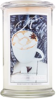Kringle Candle Cashmere & Cocoa vonná sviečka 624 g