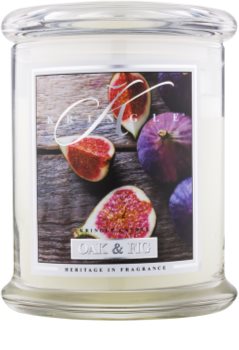 Kringle Candle Oak & Fig dišeča sveča 411 g