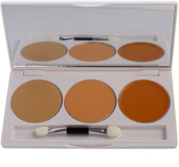 Kryolan Dermacolor Camouflage System палетка коректорів з дзеркальцем та аплікатором