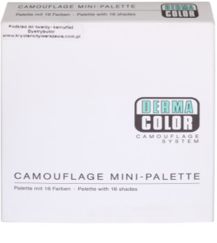 Kryolan Dermacolor Camouflage System міні-палетка кремових коректорів 16 кольорів