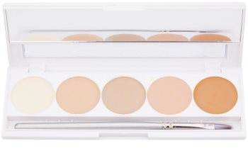 Kryolan Dermacolor Camouflage System paleta corectoare cu 5 culori cremoase