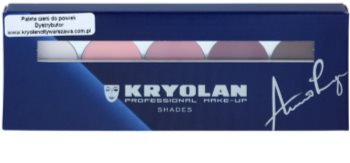 Kryolan Basic Eyes Eyeshadow Palette with 5 Shades With Mirror And Applicator
