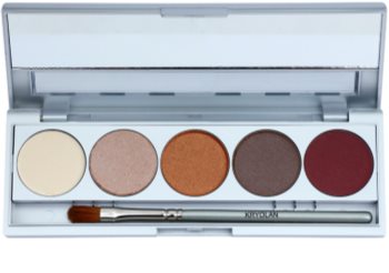 Kryolan Basic Eyes Paleta ochi umbre cu 5 nuante cu oglindă si aplicator