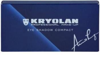 Kryolan Basic Eyes paleta senčil za oči z ogledalom in aplikatorjem