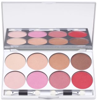 Kryolan Basic Eyes paleta de 8 culori cu oglindă si aplicator