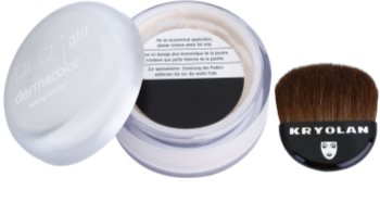Kryolan Dermacolor Light Matt mattító lágy púder ecsettel