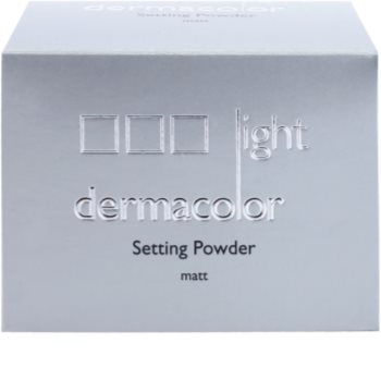 Kryolan Dermacolor Light Matt mattító lágy púder ecsettel