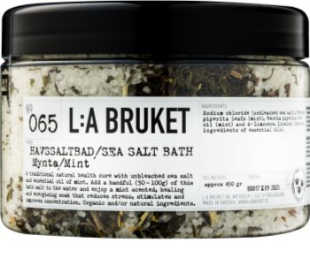 L:A Bruket Spa sól do kąpieli z miętą