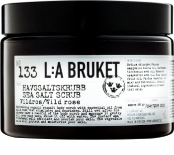 L:A Bruket Body tělový peeling s divokou růží