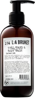 L:A Bruket Body Geranium Liquid Soap for Hands and Body