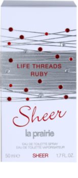La Prairie Life Threads Sheer Ruby woda toaletowa dla kobiet 50 ml