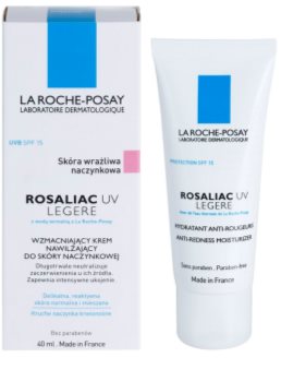 La Roche-Posay Rosaliac UV Legere beruhigende Creme für empfindliche Haut mit Neigung zum Erröten LSF 15