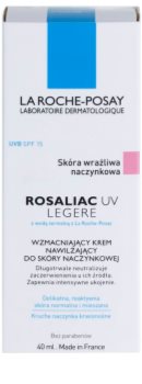 La Roche-Posay Rosaliac UV Legere beruhigende Creme für empfindliche Haut mit Neigung zum Erröten LSF 15