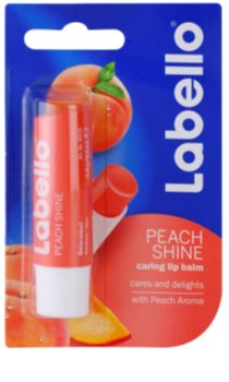 Labello Peach Shine tónovací balzám na rty s vůní broskve