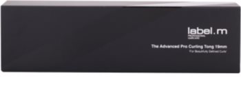 label.m Electrical The Advanced Pro Curling Tong 19 mm rizador de pelo