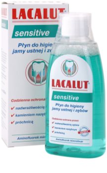 Lacalut Sensitive płyn do płukania jamy ustnej dla wrażliwych zębów
