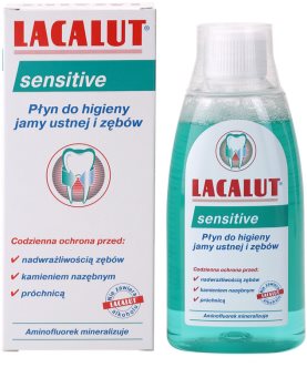 Lacalut Sensitive ústní voda pro citlivé zuby
