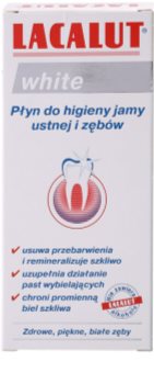 Lacalut White Mundwasser mit bleichender Wirkung