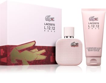 lacoste l.12.12 rose woda perfumowana 50 ml   zestaw  