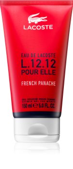 Lacoste Eau de Lacoste L.12.12 Pour Elle French Panache Shower Gel for Women 150 ml