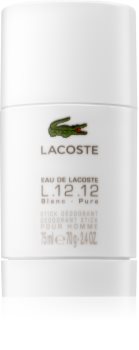 Lacoste Eau de Lacoste L.12.12 Blanc Deodorant Stick for Men 75 ml