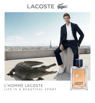 Lacoste L'Homme Lacoste Eau de Toilette for Men 100 ml