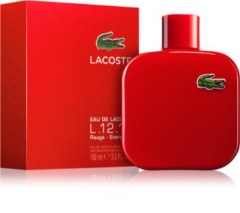 Lacoste Eau de Lacoste L.12.12 Rouge Eau de Toilette für Herren 100 ml