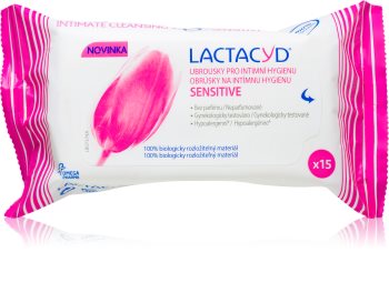 Lactacyd Sensitive obrúsky na intímnu hygienu