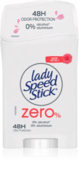 lady speed stick zero% rose petals dezodorant w sztyfcie 40 g    