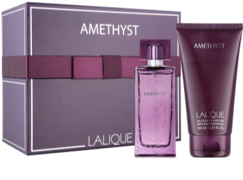 Lalique Amethyst set cadou V.
