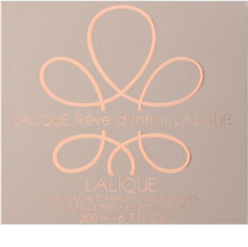 Lalique Rêve d'Infini crème corps pour femme 200 ml