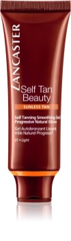 Lancaster Self Tan Beauty gel bronzant cu efect de netezire fata