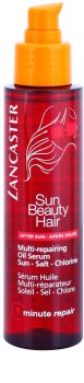 Lancaster Sun Beauty Hair olejowe serum regenerujące do włosów osłabionych działaniem chloru, słońca i słonej wody