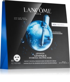 Lancôme Génifique Advanced pomlajevalna in posvetlitvena maska z vlažilnim učinkom