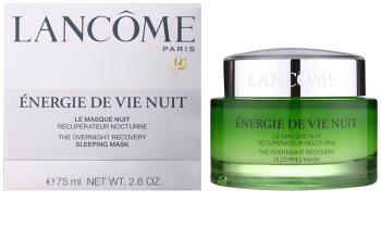 Lancôme Énergie de Vie mască de noapte pentru reînnoire pentru ten obosit
