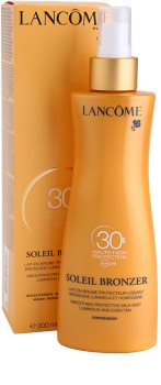 Lancôme Soleil Bronzer leite solar SPF 30