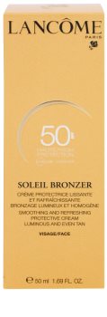 Lancôme Soleil Bronzer opalovací krém proti stárnutí pleti SPF 50