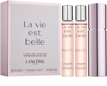 Lancôme La Vie Est Belle eau de parfum nőknek 3 x 18 ml (1x utántölthető + 2x utántöltő)