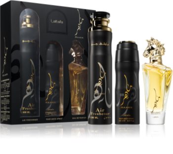 lattafa maahir woda perfumowana 100 ml   zestaw