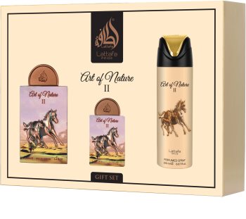 lattafa art of nature ii woda perfumowana 20 ml   zestaw 